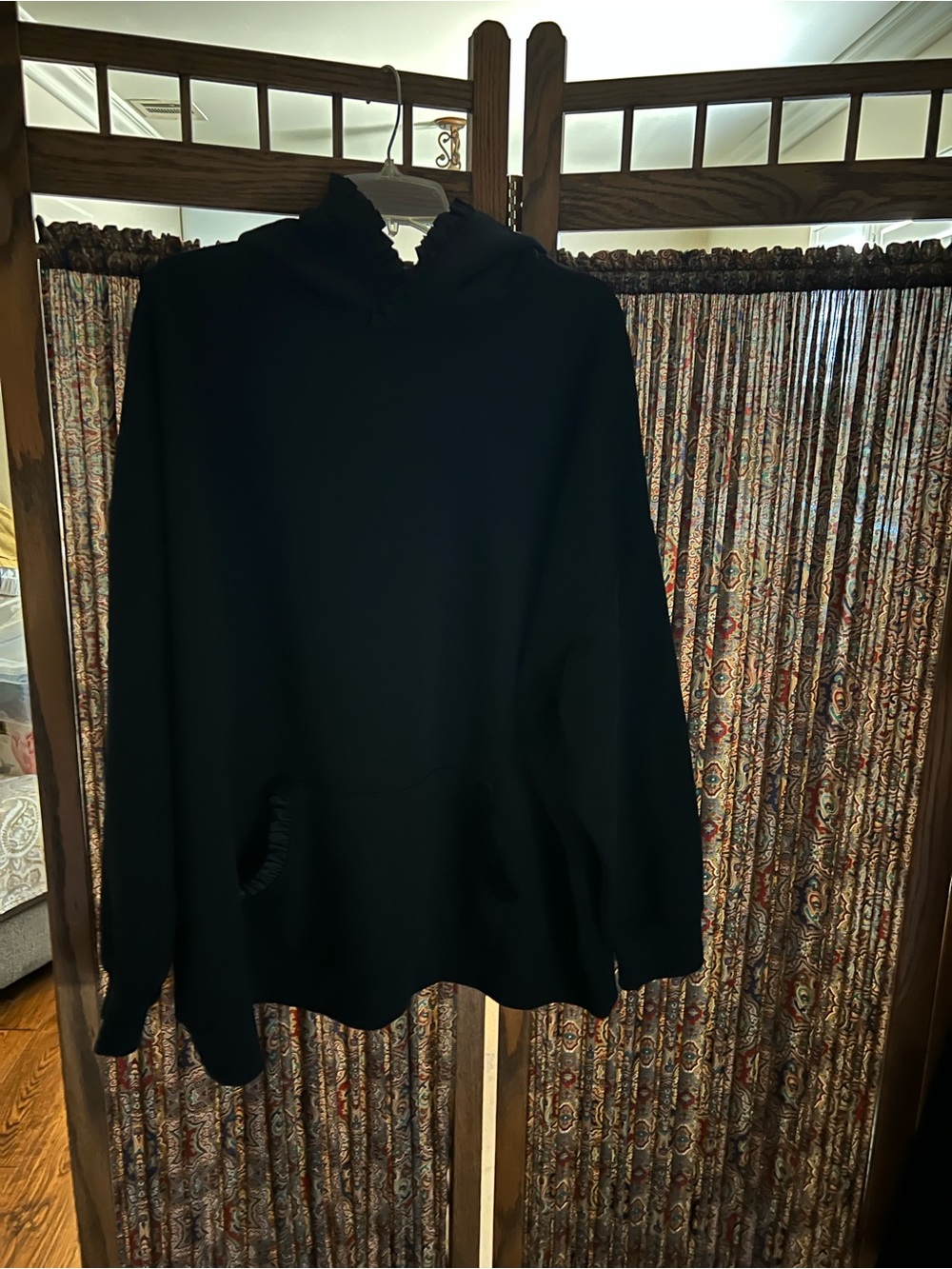torrid Men's Black Crewneck Hoodie Sweater